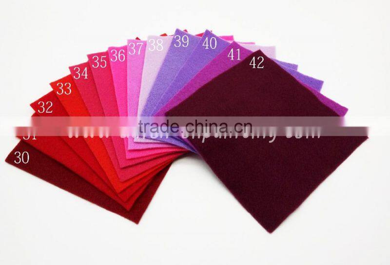 #15111415 factory directly selling eco-friendly 1mm-5mm non woven felt, polyester or acrylic felt sheet