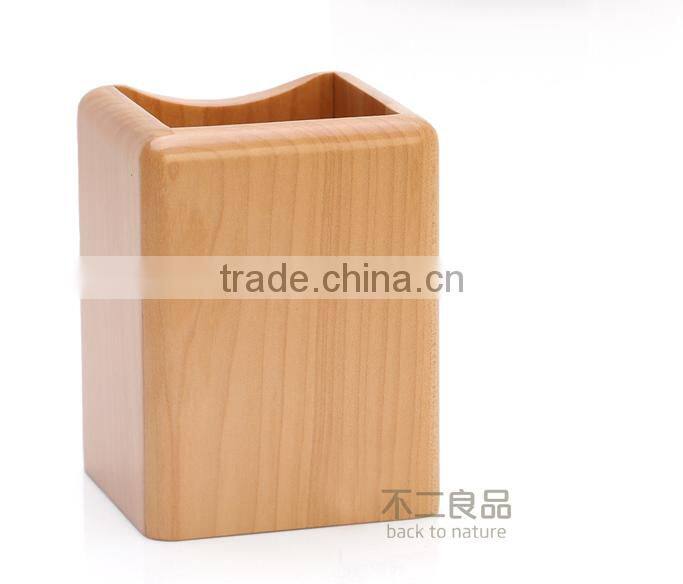 Lovely decoration originality wooden stationery wooden office supplier
