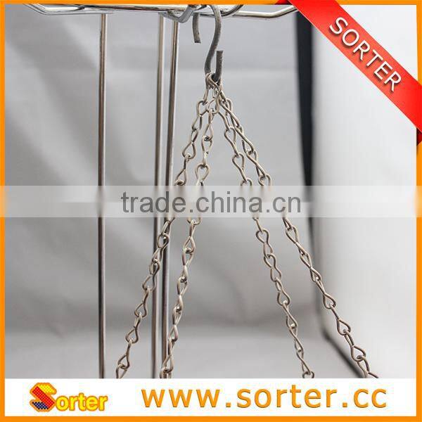 single hook chain for bird feeder/hanging chain