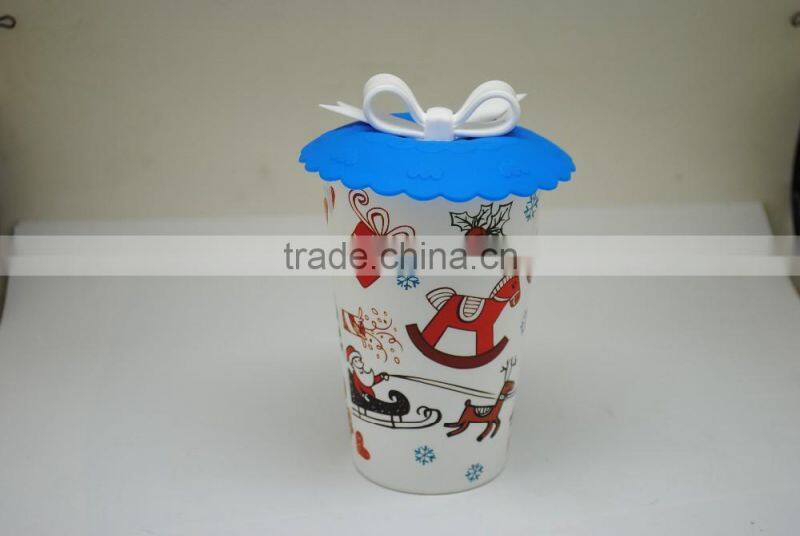 hot promotional items lid for porcelain travel mug with OEM