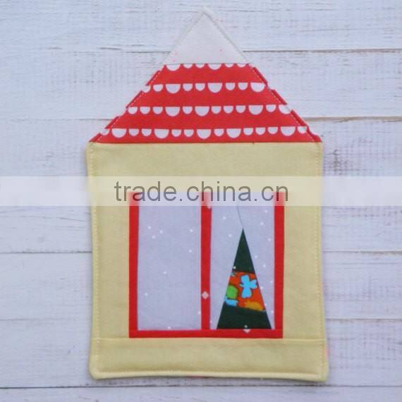 Christmas House mugrug