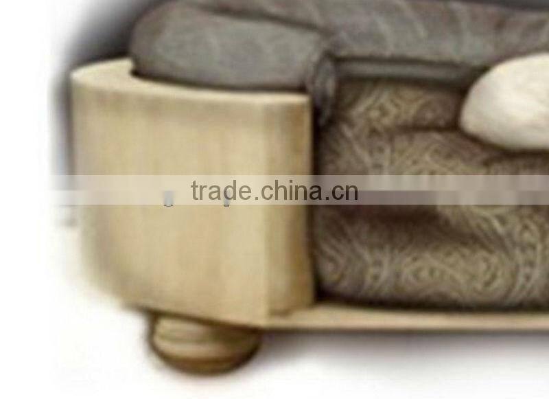 Aqua Rodinia Dog Bed/Quality Luxurious Pet Bed/Ultimate Comfort Head Bolster & Cushion Dog Bed-BG800004