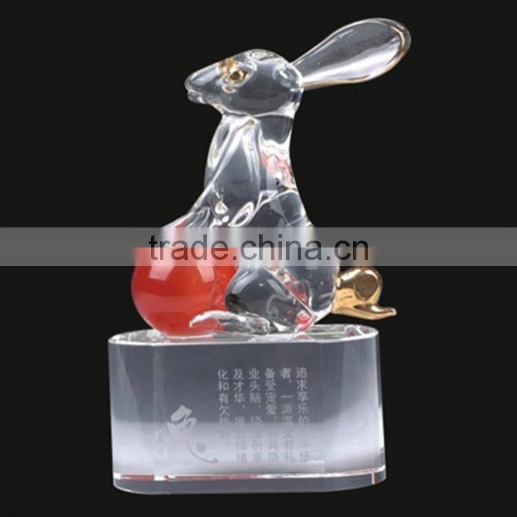 k9 crystal chinese zodiac animal figurines