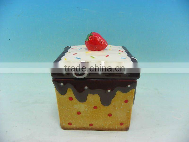 Hot Sale Ceramic Snowman Cookie Jar