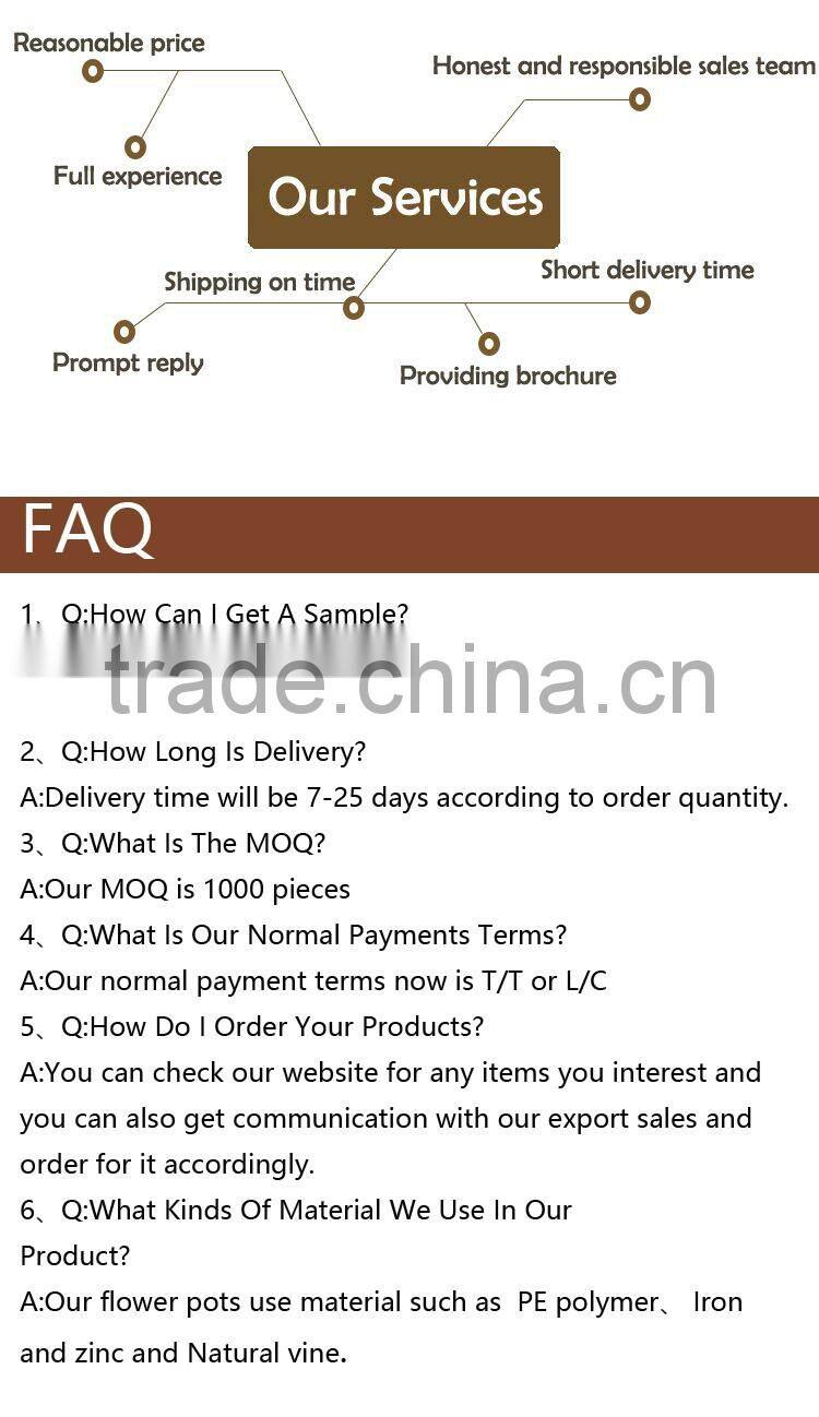 Natural rattan bird shape for garden planting/decoration/storage planter