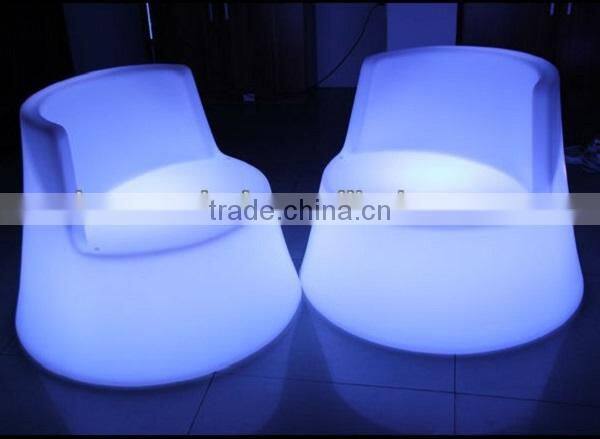 rechargeable big horse color light up for event chair, big sea horse outdoor chair