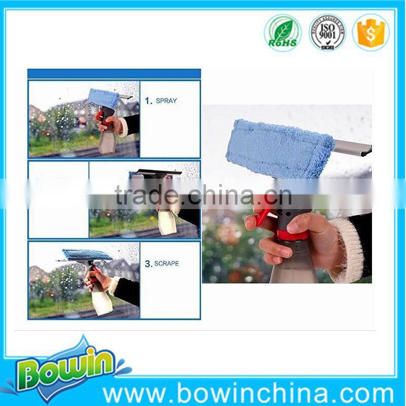 2015 Hot sell silicone window squeegee with spray bottle and low price