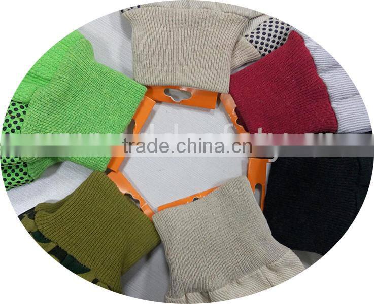 DDSAFETY 2017 Best Selling In China Blue Cotton Canvas Work Gloves