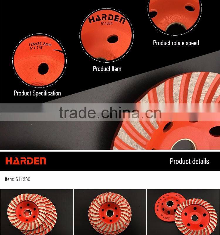 Professional Diamond cup grinding wheel