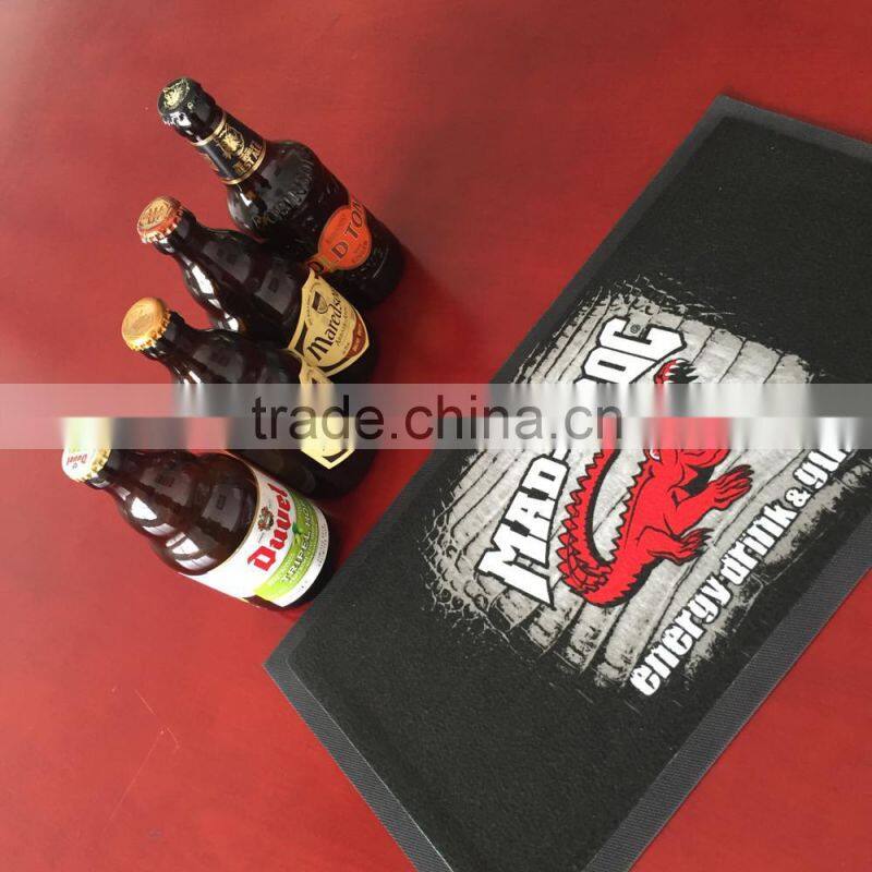 branded non-woven rubber bar mat with low price