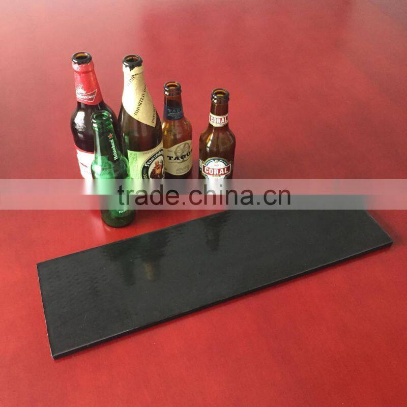 Customized print OEM rubber PVC bar mat bar runner