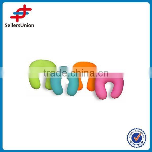 Buckwheat U shape neck pillows, colorful heat therapy u shape neck pillows for children