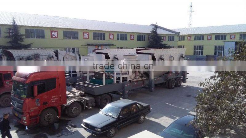 2016 Good Quality Mobile Stone Crusher Plant for Rock Sand