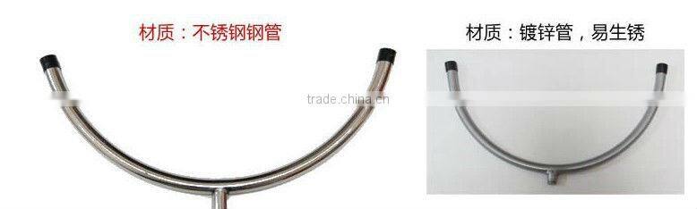 Hard strength Policep public security stainless steel fork