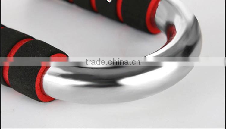 Fitness equipment push up stands