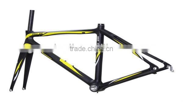 New design high modulus super light full carbon fiber 700C Road bicycle fram