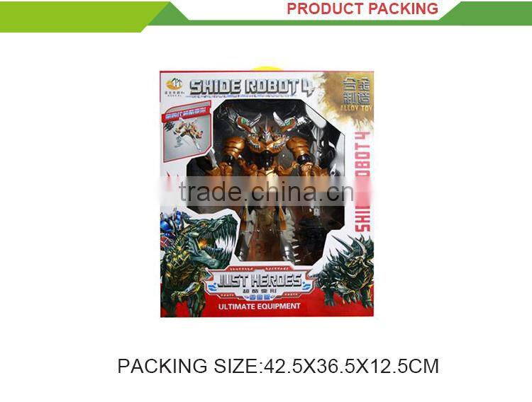 Top sale transform toys kids play educational robot kit