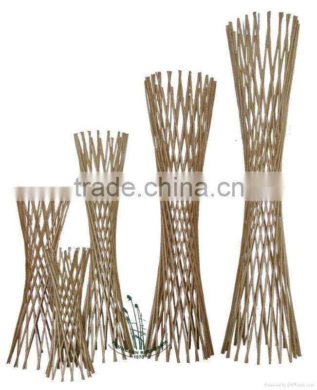 gardening willow obelisk