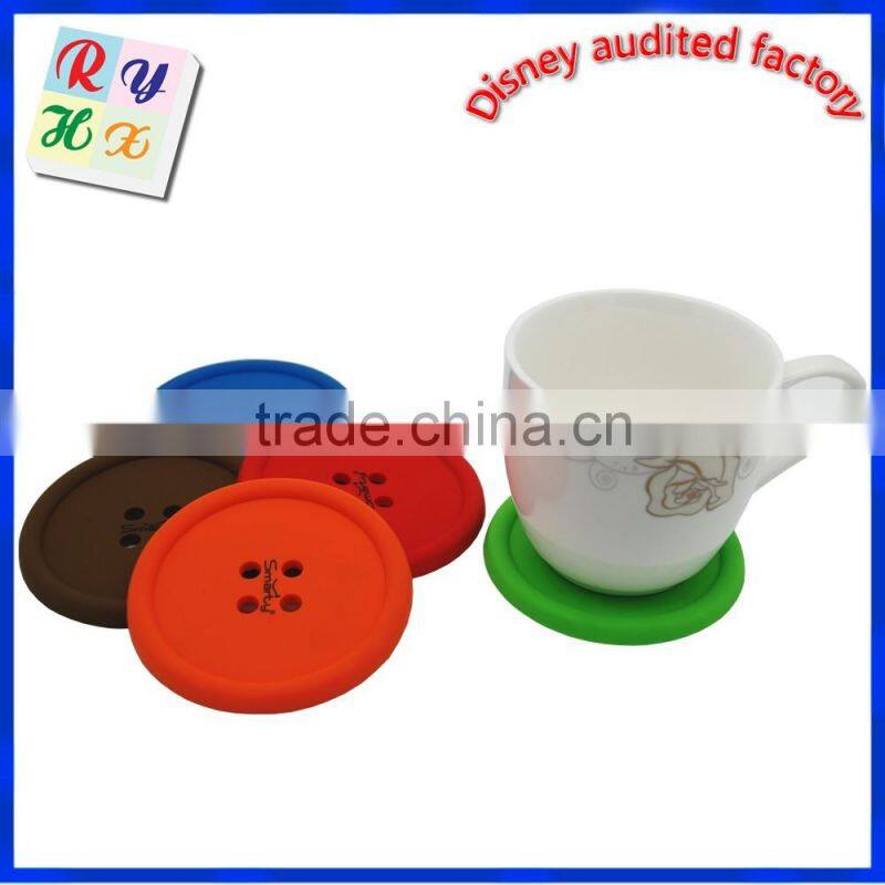 High Quality round Shape Silicone Cup Coaster/ Pot Holder / Coaster / Placemat / Hot Pad