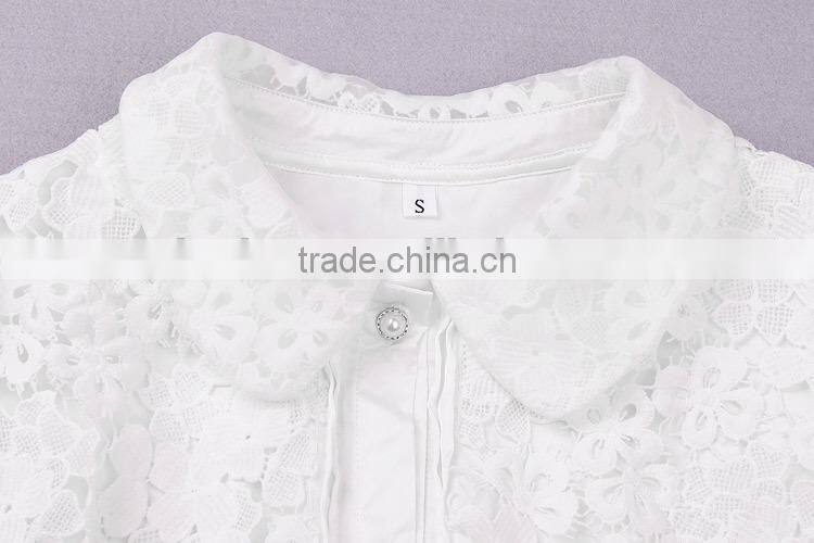 2014 cheap price wholesales lace blouse MX070