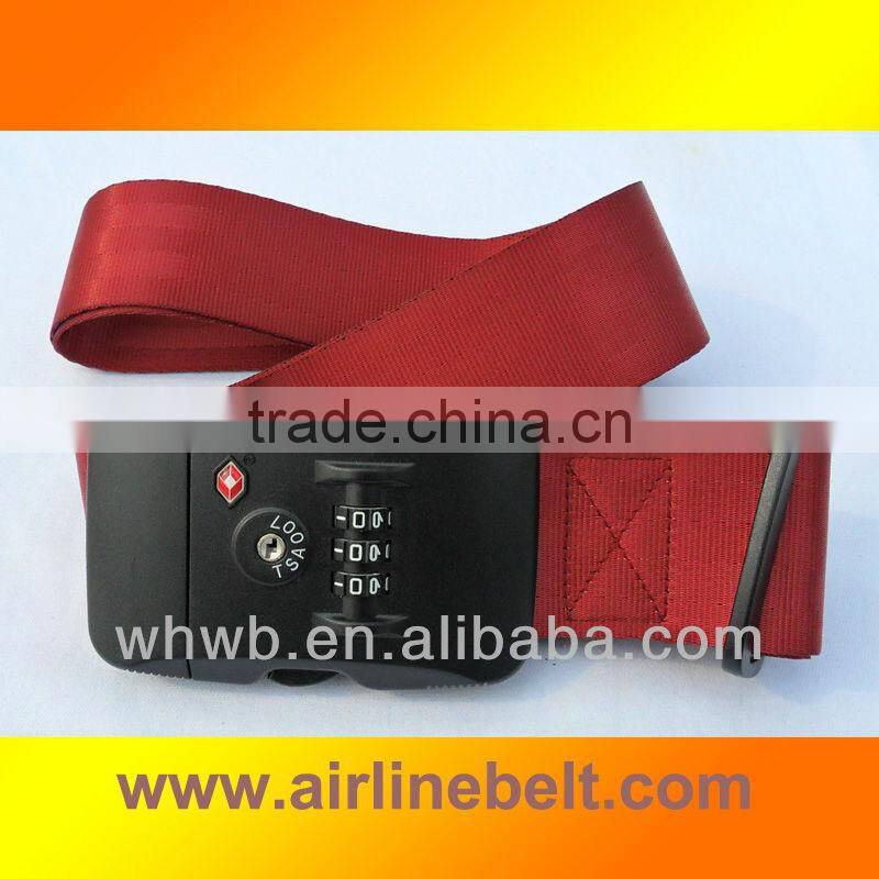 Top hot TSA lock Luggage belt strap, Custom-accepted