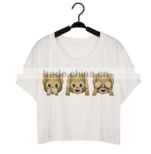 cartoon printed cute animal for girls tank top for eropean market