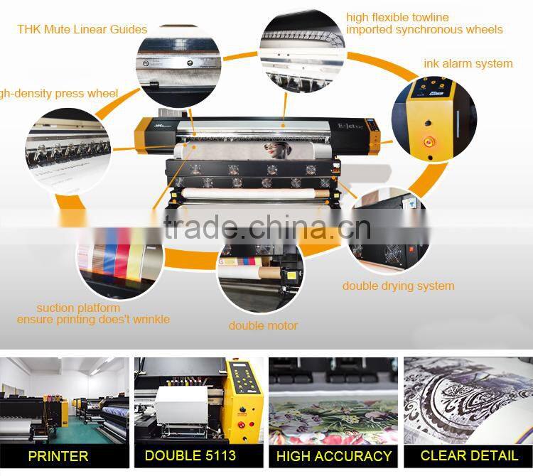 High quality large format printer machine well price digital inkjet printer sublimation printer
