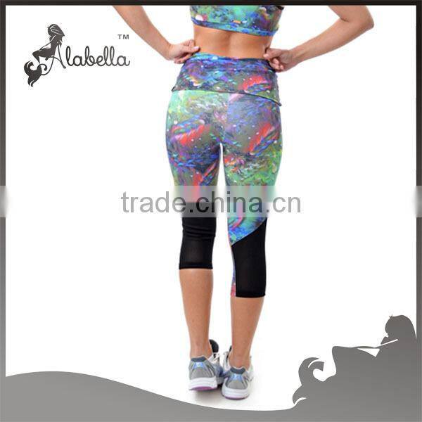 OEM Yoga Fitness Sexy Ladies Pants Custom Compression Tights Women