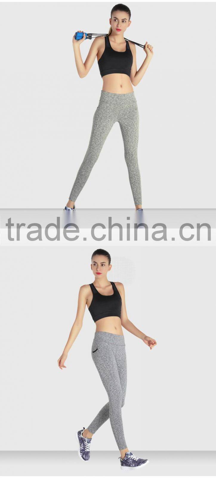 Wholesale Women Fitness Wear Simple Sports Pants In Running Leggings