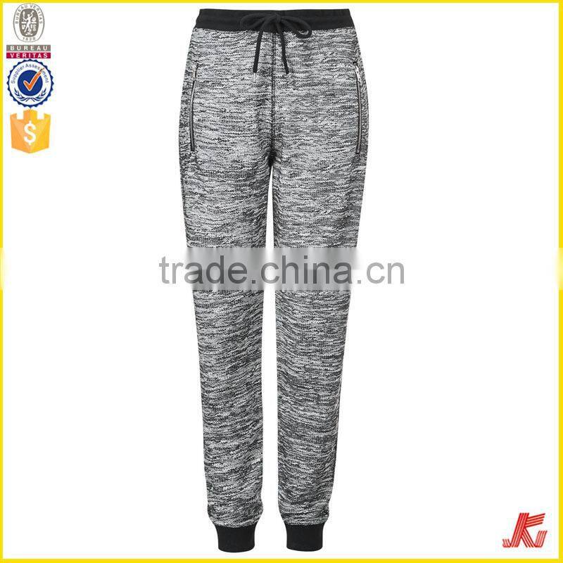 cheap fashion jogging pants zipper pockets