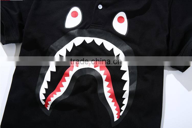 cheap promotional high quality customed XXXL 100% cotton printed polo shirt for men