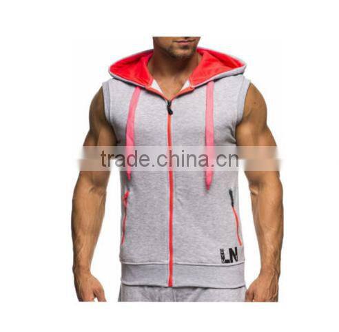 Casual Mens hoodies sport sleevess