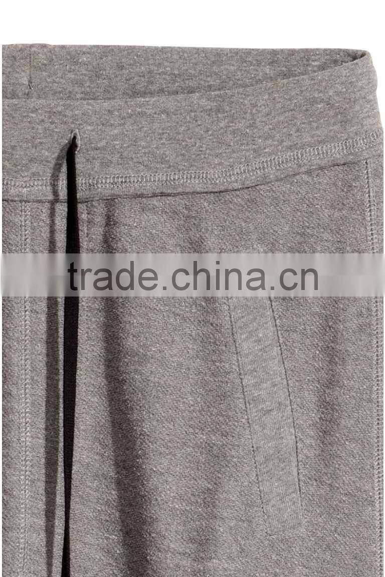 2016 Man Custom Apparel Drop Crotch Jogger Pants Men's Clothing