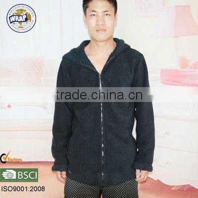 men's 100%polyester Comfortable cotton lint Sweatshirt