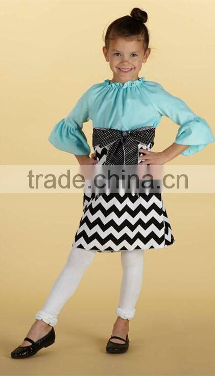 kids clothing wholesale 2014hot sale baby girls chevron dress kids clothes infants summer dress baby ruffle dress children cloth