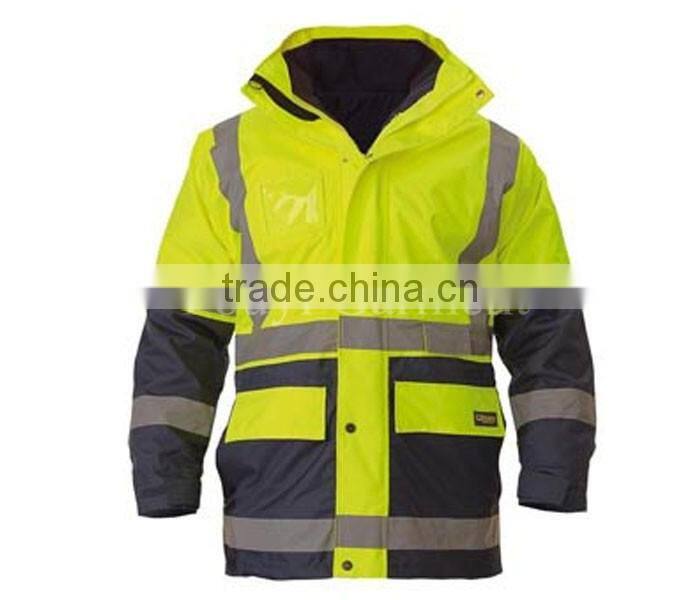 SOFT SHELL JACKET WITH 3M REFLECTIVE TAPE