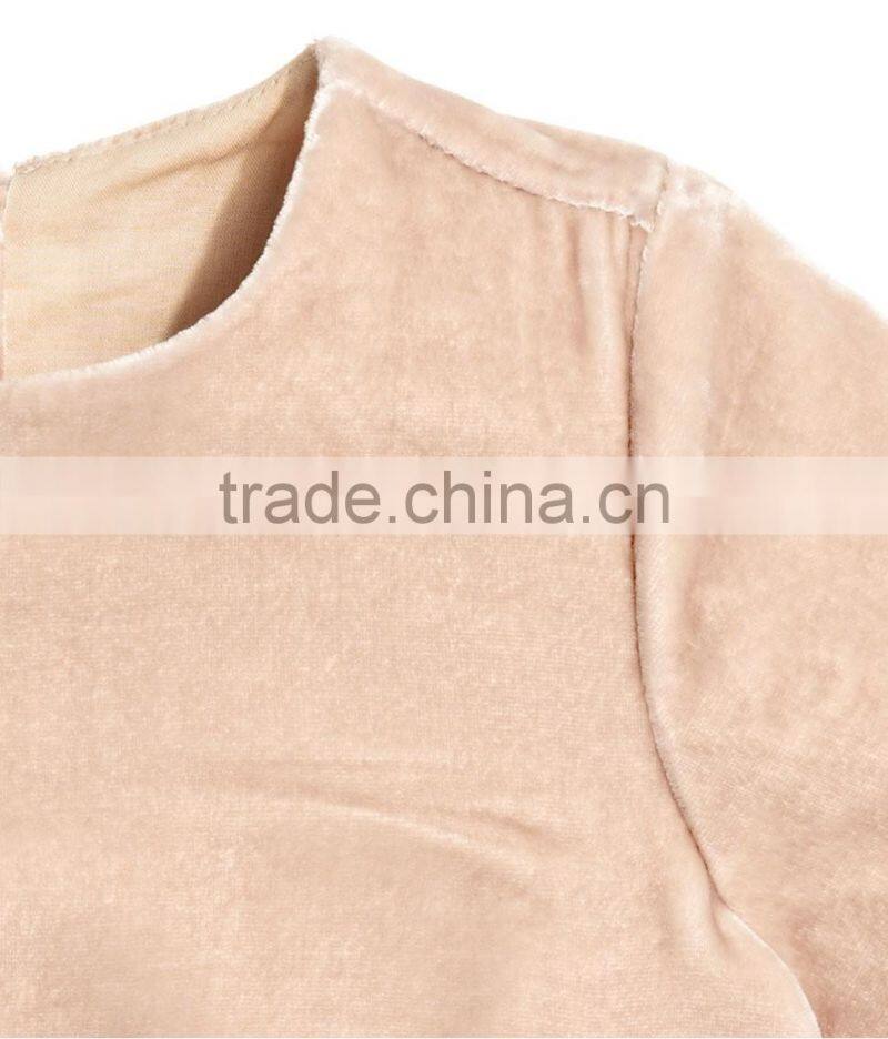 Dress with Tulle Skirt kids velvet pink baby skirt