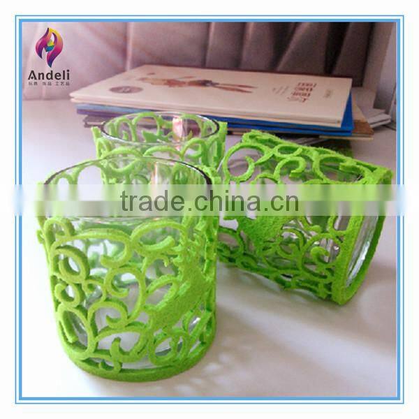 wholesale round christmas shape candlestick holder