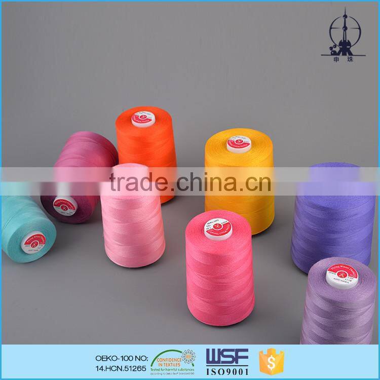 Best quality 70s/2 dyed core spun sewing thread for ski suits