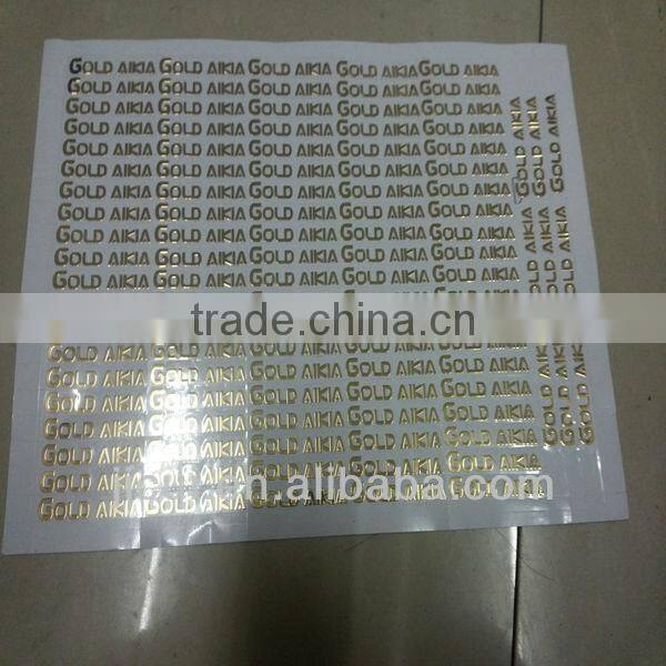 electrical appliances metal logo, brand sticker