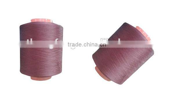 100 polyester 150D dyeing yarn for garment fabric