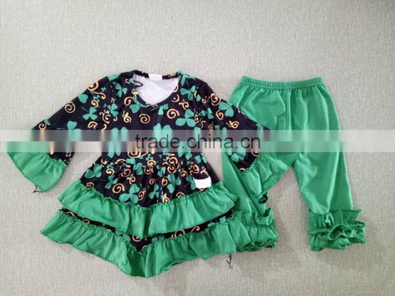 Boutique summer outfit girl clothing set easter bunny kids outfit baby clothes remake baby outfit
