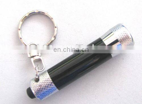 Mini flashlight 3led keychain flashlight