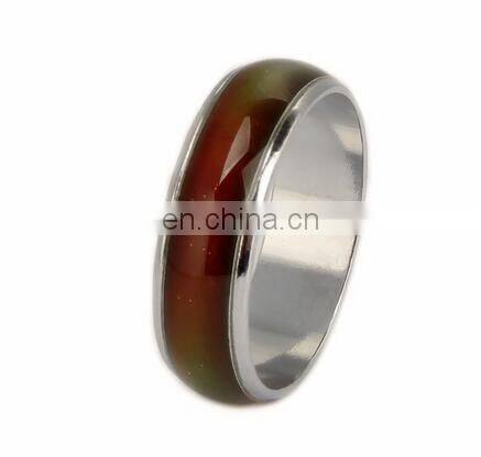 Amazing Change Color Temperature-sensitive Mood Rings Emotional Band US Size 6/7/8/9/10