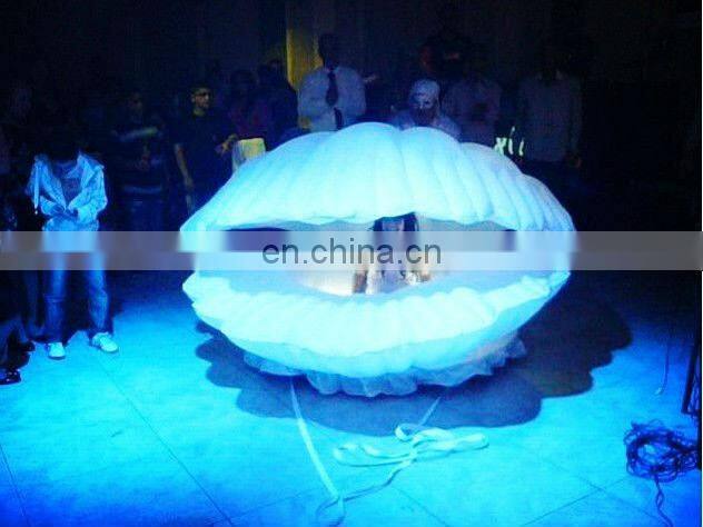2013 Hot-Selling Giant led inflatable shell for wedding/decoration