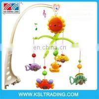 Wholesale lovely electric saft baby musical hanging toys