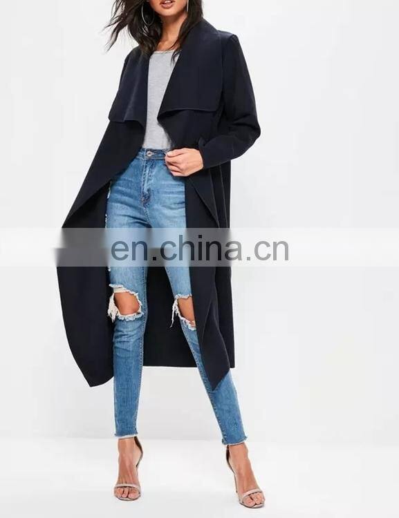 Custom made clear coat coat stand on ladies black long wool coats winter