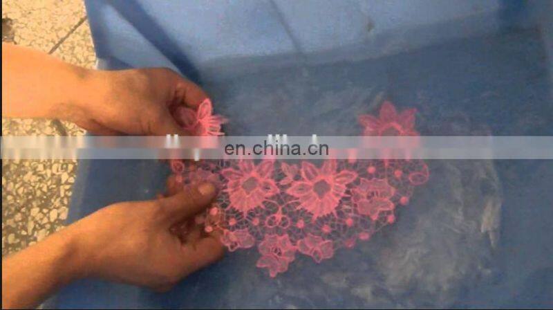PVA cold water soluble dissolving film for embroidery backing