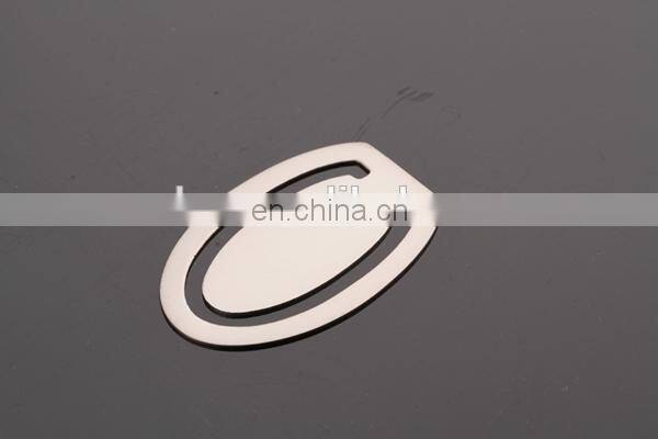 Metal Bookmark Clip for Business Activity , Logo Bookmarks