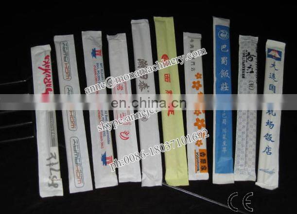 Automatic chopsticks packing machine with printing function